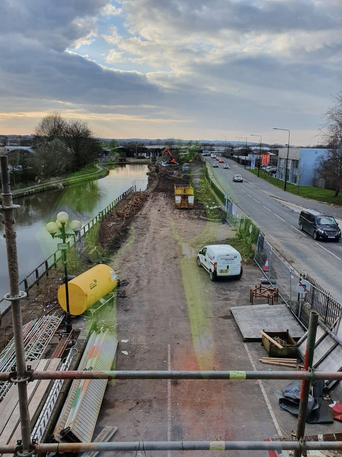 Wigan Pier Housing On Site Southgate & Sarabia Architects